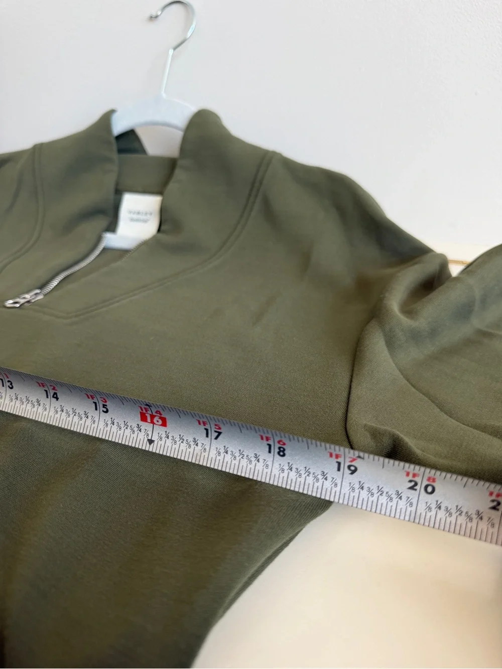 Varley DoubleSoft Hawley Half Zip & Slim Pant 25 Set XS Olive